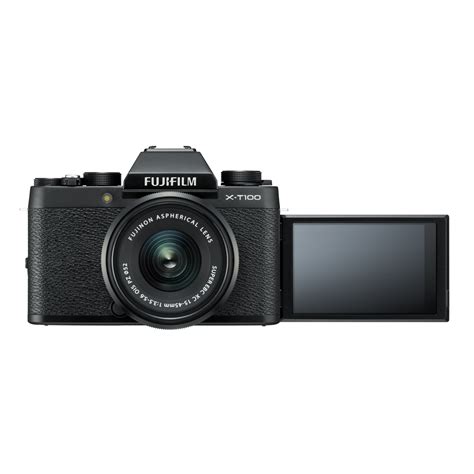 Fujifilm X T100 Mirrorless Digital Camera Body Black Photo Kooerys