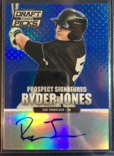 Ryder Jones 2013 Prizm Perennial Draft Picks Prospect Signatures 44