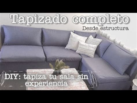 Como Tapizar Un Sofa Paso A En Espaole Resnooze