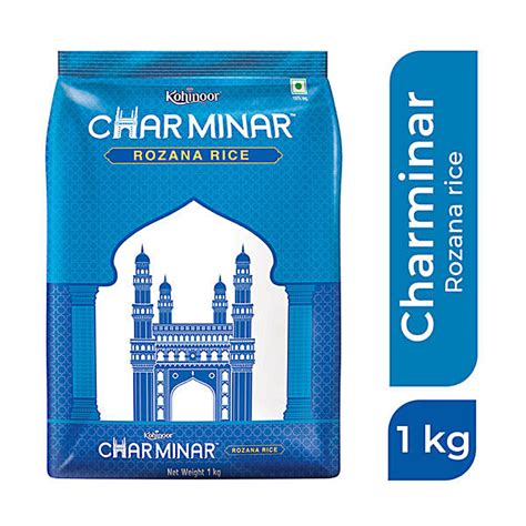 Buy Charminar Basmati Rice Rozana Charminar 1 Kg Online At Best Price