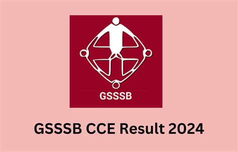 Gsssb Cce Revised Result Out Marks And Score Card