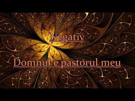 Domnul E Pastorul Meu YouTube