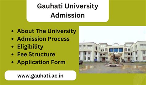 Gauhati University Admission 2024 25 Open Last Date And Form