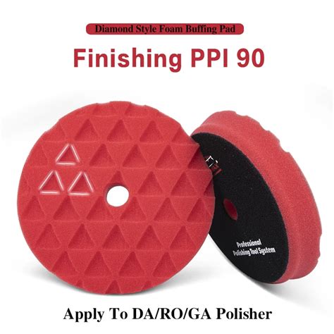 Chinese Diamond Shape Bevel Edge Inch Foam Polishing Pad