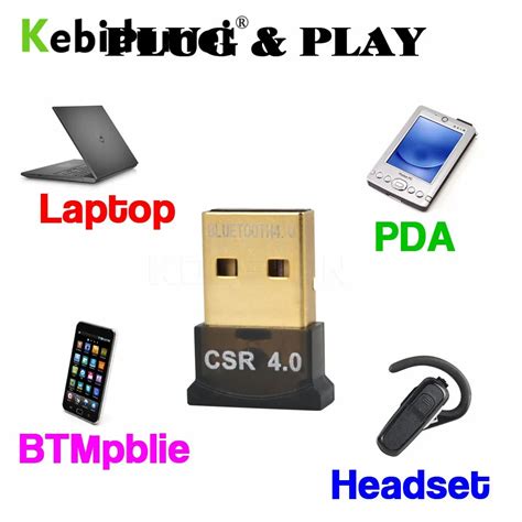 Generic Kebidumei Bluetooth V Adapter Usb Dual Mode Wireless