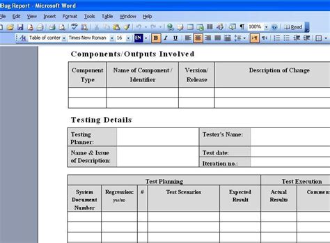 Nice Sample Bug Report Template Excel Daily Expenses And Income Sheet