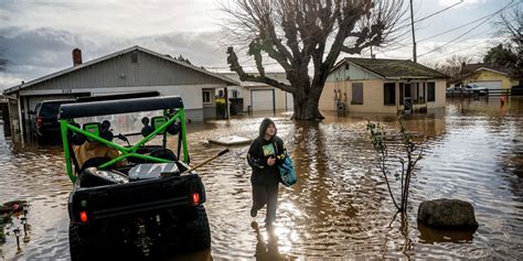 California has suffered serious storm damage but only 2% of properties ...