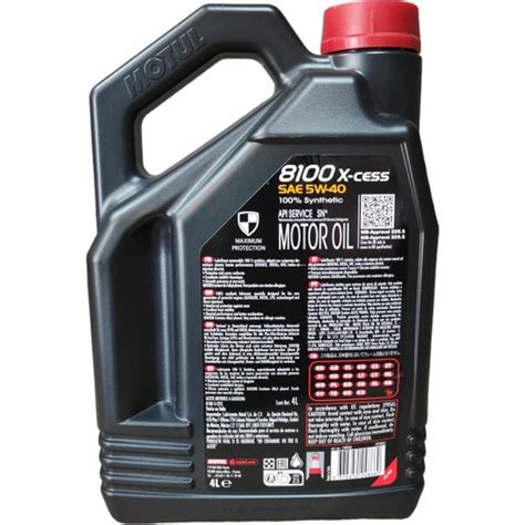 Motul 8100 X-Cess 5W40 Motor Yağı 4 Litre (Üretim Fiyatı
