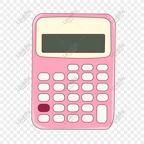 Pink Calculator Calculators Office Supplies Learning Tools PNG