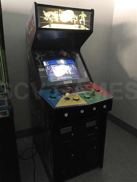 1988 Konami The Main Event Upright Arcade Machine Scv Games