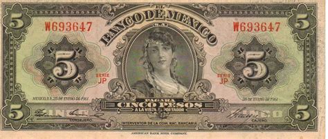 5 Pesos Mexico Numista