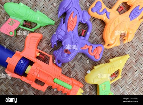 Pichkari A Water Gun Or Toy Gun Used As Props To Shoot Water And Play