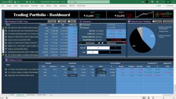 Trading Portfolio Dashboard in Excel - Lean Excel Solutions