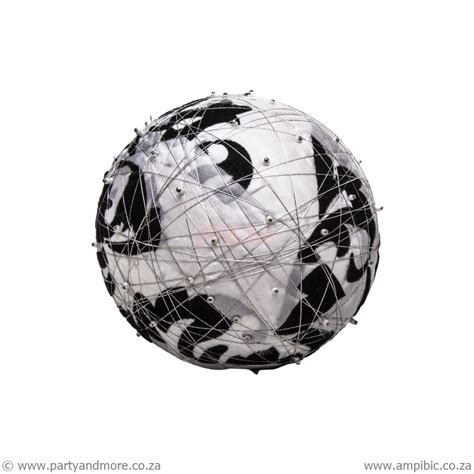 Decor Ball - White + Black - Party and More