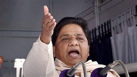 Congress Sp Alliance For Up Elections Depends On Bjps Approval Mayawati