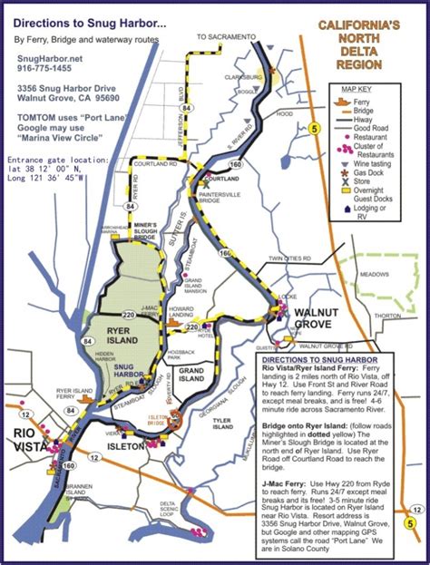 Sacramento Delta Map - Northern California Fishing Map | Printable Maps