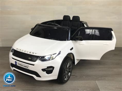 Land Rover Discovery Con MP4 12V 2 4G Blanco Pekecars