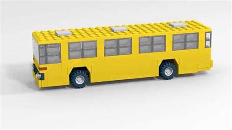 Lego Ikarus 260 City Bus Animation Youtube