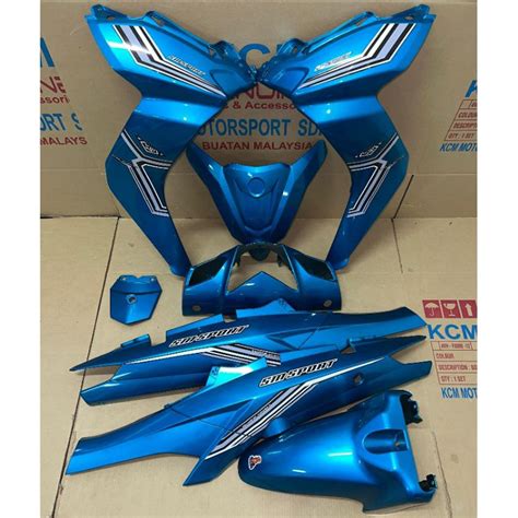 COVERSET SYM SM SPORT 110E SIAP TAMPAL Shopee Malaysia