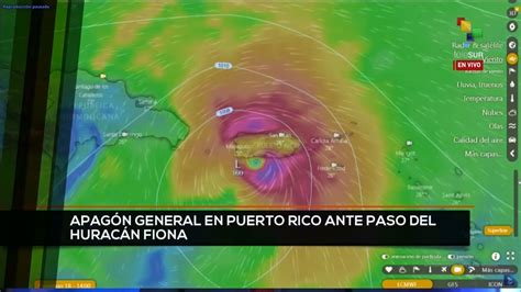 Telesur Noticias 16 30 18 09 Apagón General En Puerto Rico Por Paso