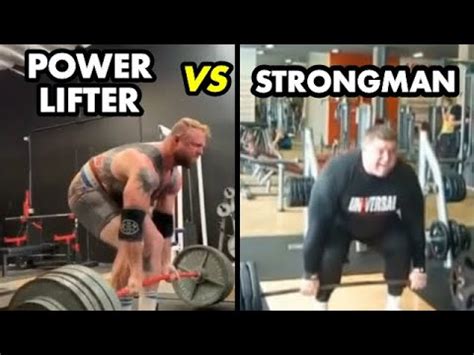 Comparing Deadlift Styles Powerlifter Vs Strongman Leverages Rep