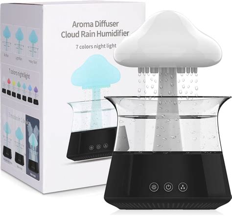 Rain Cloud Humidifier For Bedroom Large Room Water Drip Humidifier