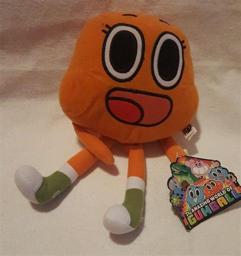 10 The Amazing World Of Gumball Darwin Plush Toy Factory Nwt 2015