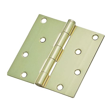 20339bbx Square Corner Door Hinge Steel Polished