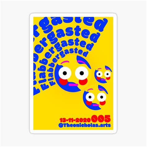 "Flabbergasted Emojis" Sticker by TheoNicholasArt | Redbubble