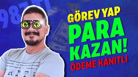 GÖREV YAP PARA KAZAN PARAM OLSUN Para Kazandıran Mobil Uygulamalar