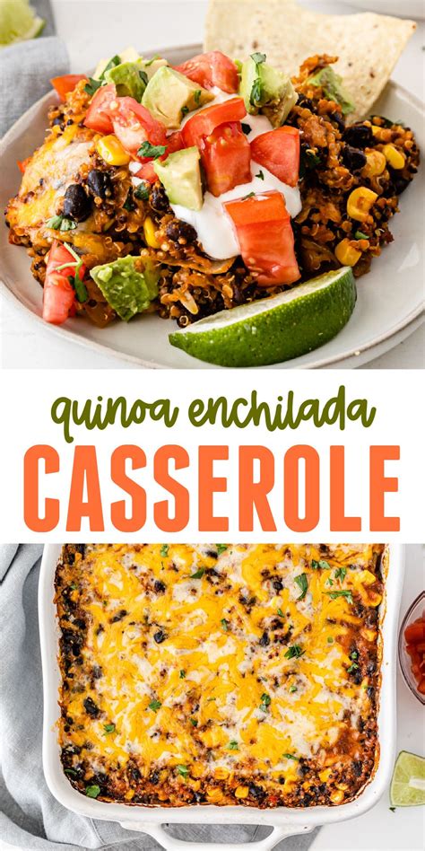 Black Bean Quinoa Enchilada Bake Two Peas Their Pod Artofit