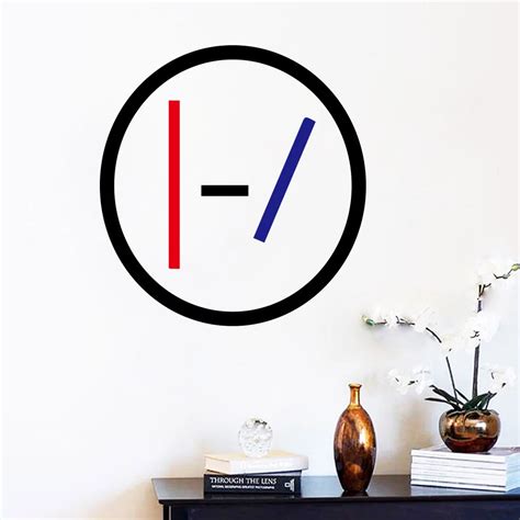 Classic Twenty One Pilots 21 Vinyl Decals Wall Sticker For Bar