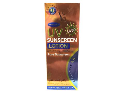 Uv Sunscreen Lotion Pure Sunscreen 120 Ml Chemist365lk