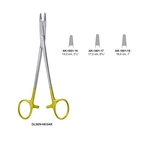 OLSEN-HEGAR Needle Holder - Akhyar Surgical