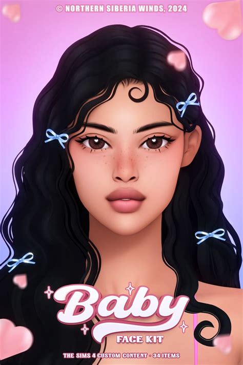 Baby Face Kit Northern Siberia Winds In Sims The Sims