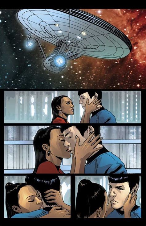 star trek movie adaptation - Spock & Uhura Photo (26220429) - Fanpop