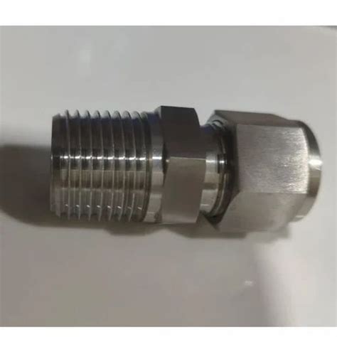 Stainless Steel Male Connector For Gas Pipe Size 16 Mm At Rs 175 Piece In Kalol