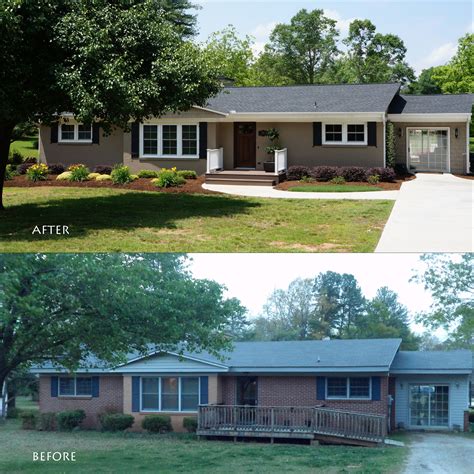 Brick Ranch Exterior Makeover Transform Your Home Into A Showstopper