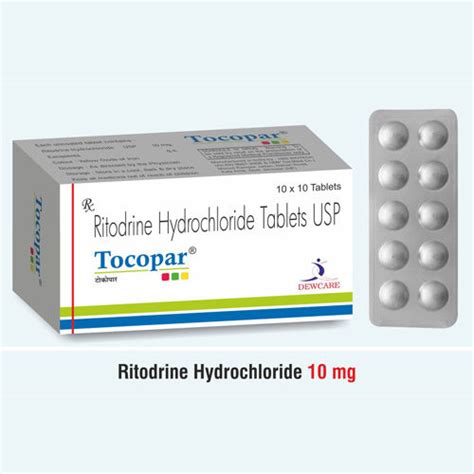 Ritodrine - Ritodrine Exporter, Manufacturer, Distributor, Supplier ...