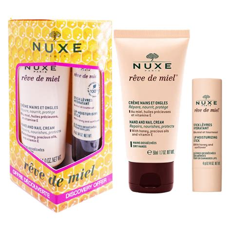 NUXE REVE DE MIEL CREME MAINS STICK LEVRES