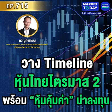 Money and Banking Channel Market Today EP 715 วาง Timeline หนไทย