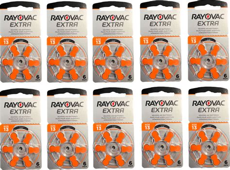 ᐅ • Rayovac Extra 13 Hoortoestel batterij multipack (10 x blister 6 ...