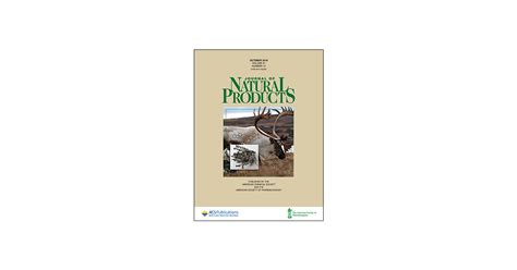 Journal Of Natural Products Vol No Acs Publications