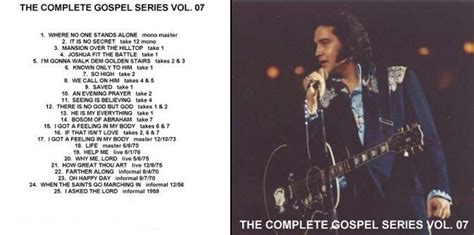 The Complete Gospel Collection Series CD Elvis New DVD And CDs Elvis