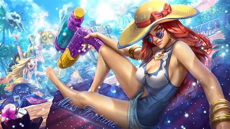 Wallpaper Miss Fortune League Of Legends League Of Legends 1920x1080