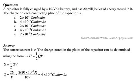 Learn AP Physics - Capacitance