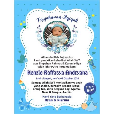 Contoh Ucapan Selapanan Bayi 58 Koleksi Gambar