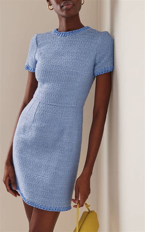 Tweed Dress By Oscar De La Renta Moda Operandi Tweed Dress Chic