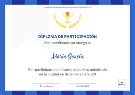 enemigo Adjuntar a Manto diploma deportivo plantilla Inquieto Engaño