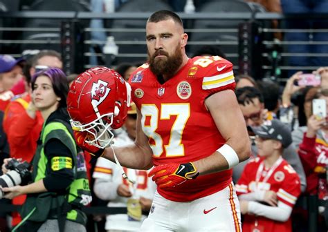 Travis Kelce Spotted At Bar After Super Bowl Parade Shooting Us Weekly